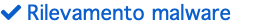  Rilevamento malware